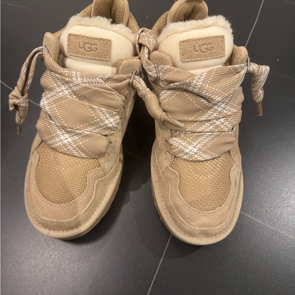 UGG Kids Tan Sneakers